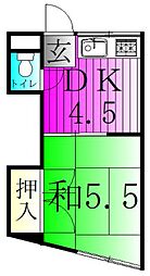 コーポあすなろ 2階/203
