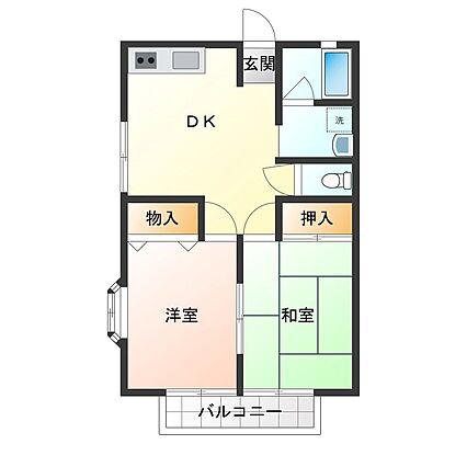 榎本ハイツ_間取り_0