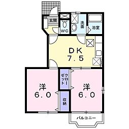 グリーンハイツB 1階/101