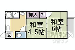 北山田荘 2階/206