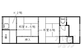 京都市右京区太秦安井奥畑町 2階建 築52年のイメージ