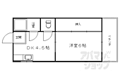 京都市右京区梅津西浦町 4階建 築44年のイメージ