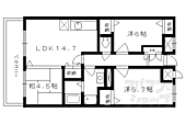 京都市南区久世中久世町１丁目 4階建 築26年のイメージ