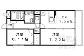 京都市右京区嵯峨観空寺明水町 2階建 築11年のイメージ