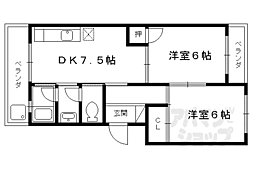 中原マンション 4階/402