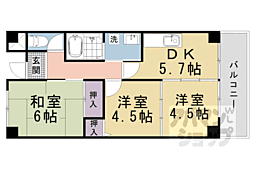 間取図画像 3DK