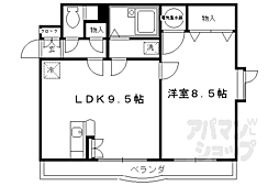 メゾン・ド・パイユ 4階1LDKの間取り