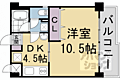 チコーベルメゾン桂4階6.3万円