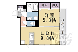ＳｈａＭａｉｓｏｎ　ＭＯＮＴＡＧＥ 1階1LDKの間取り
