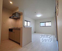 JR山陰本線 太秦駅 徒歩6分の賃貸アパート 1階1LDKのリビング/ダイニング