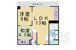 コモド長岡京 2階