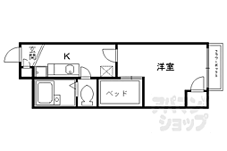 レオパレスカルム長岡京 2階/202