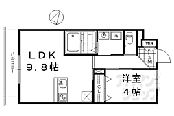 JR東海道・山陽本線 向日町駅 徒歩25分 2階/-