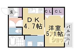 メリア桂東 3階/302
