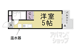 メゾン・ド・パプリカ 1Kの間取図画像