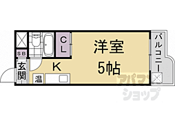 メゾン・ド・パプリカ 1Kの間取図画像