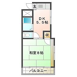 ハイツ南風K 1階/106