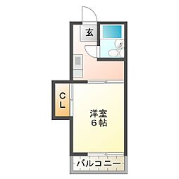 コスモハイツ 2階/204