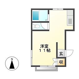 パレ上浜 1階/101