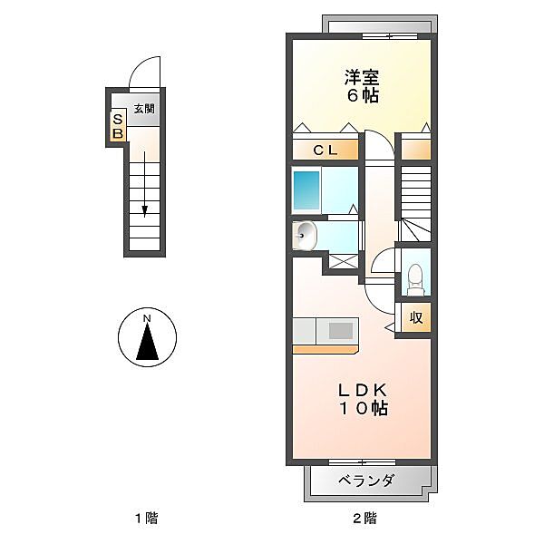 同じ建物の物件間取り写真 - ID:224004788795