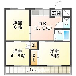 ハイツ伊吹 3階