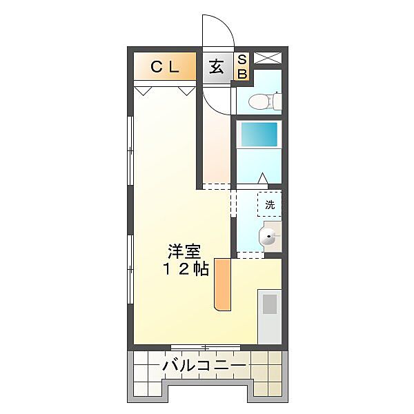 同じ建物の物件間取り写真 - ID:224004824376