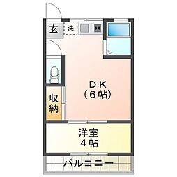渋見ハイツA 2階