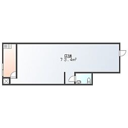 南中央町貸店舗(ル・ソバージュビル) 2階/2F