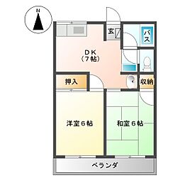 コーポデルタIII 1階/602