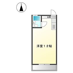 間取図画像 ワンルーム