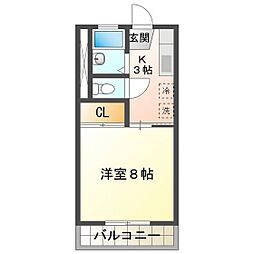 アミー　Ｂ 1階/101