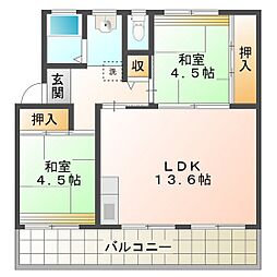 マンションむつみヶ丘 2階/B203