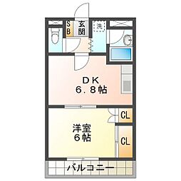 サンタプレイス 1階/107