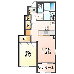 サニースクエアI 1階