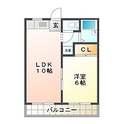 レピュート愛宕 2階