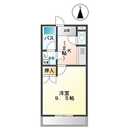 コーポバロン中野 2階