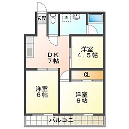 ラッキンハイツ 3階