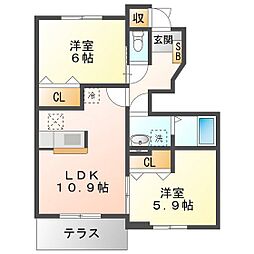 ポワールセゾン　Ａ 1階