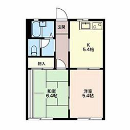 ハイツボンパパ A 1階