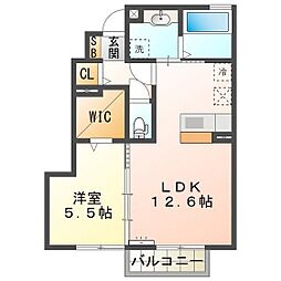 グレイスアベニュー一身田　Ａ 1階
