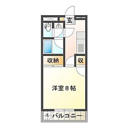 江戸橋パレス 4階/402