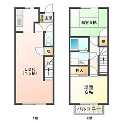 レイクサイドヴィラ B 2階/113