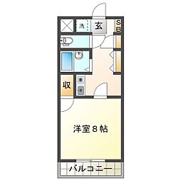 シャンテシノハラI 2階