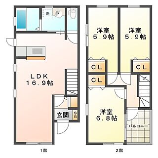 間取り：224007287203