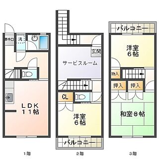 間取り：224007382796