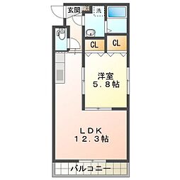 カムズエイト 2階/2A