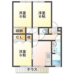 メルベーユ岩之谷　B 1階