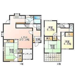 間取り：224007686434