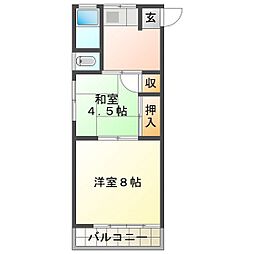 大石荘 2階/205