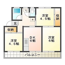 川田コーポラスＡ 2階/205